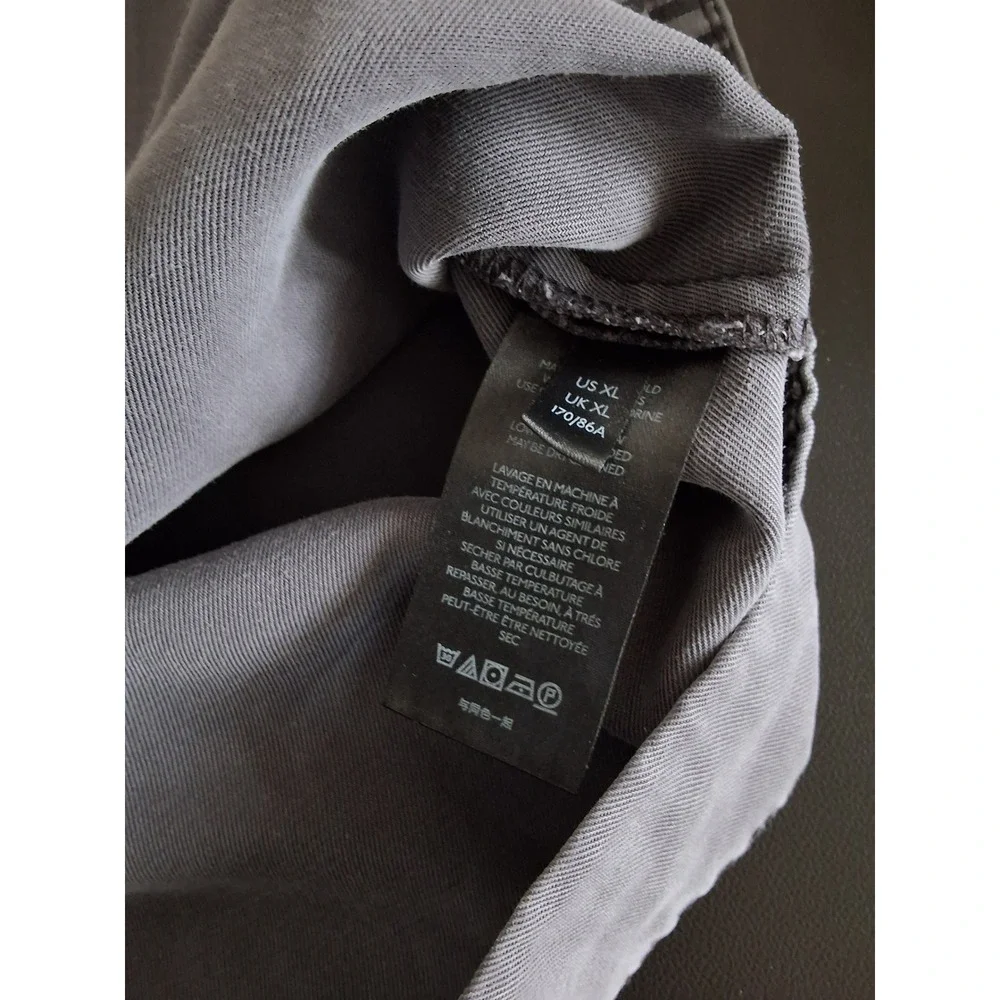 Anthropologie XL Klara Utility Drawstring‎ Cargo Pocket Skirt Dark Academia Prep - Picture 4 of 7